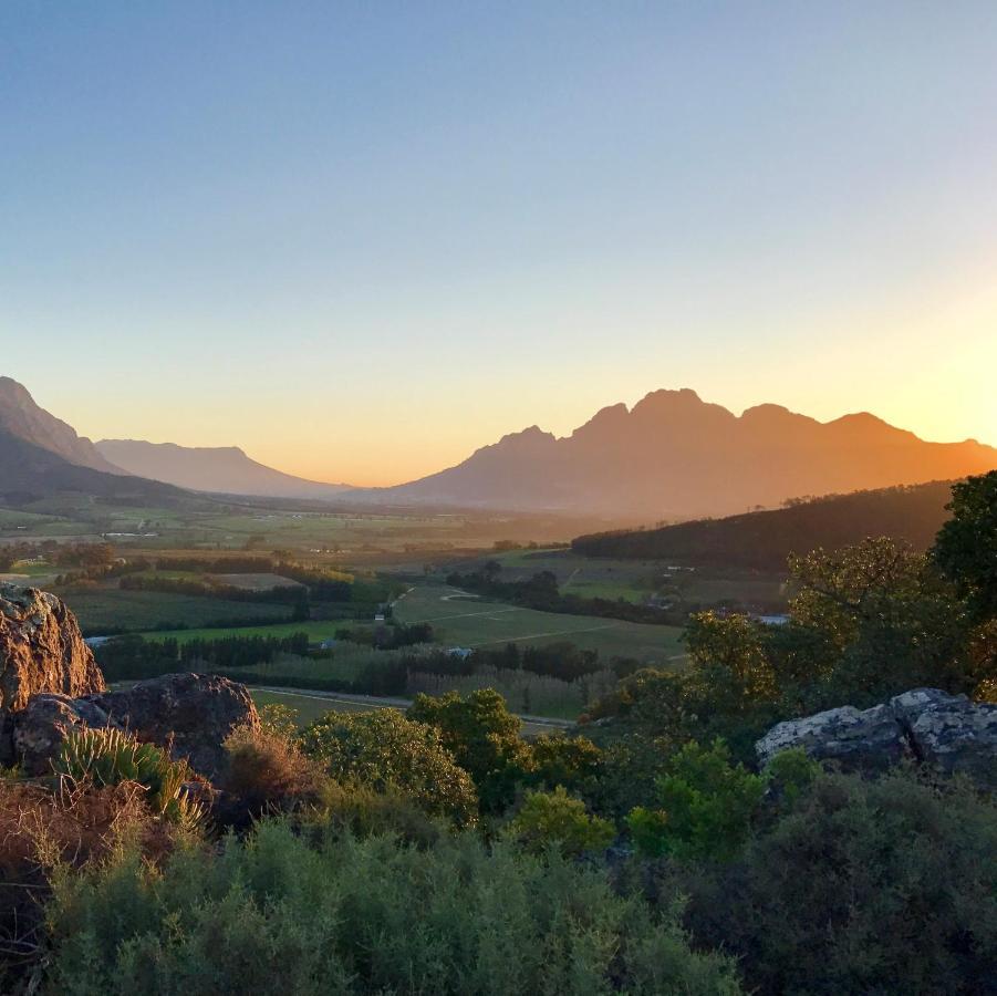 7 Koppies Bed & Breakfast Franschhoek Bagian luar foto