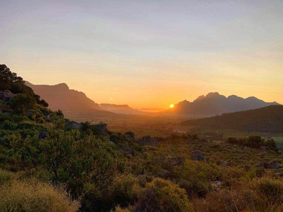 7 Koppies Bed & Breakfast Franschhoek Bagian luar foto