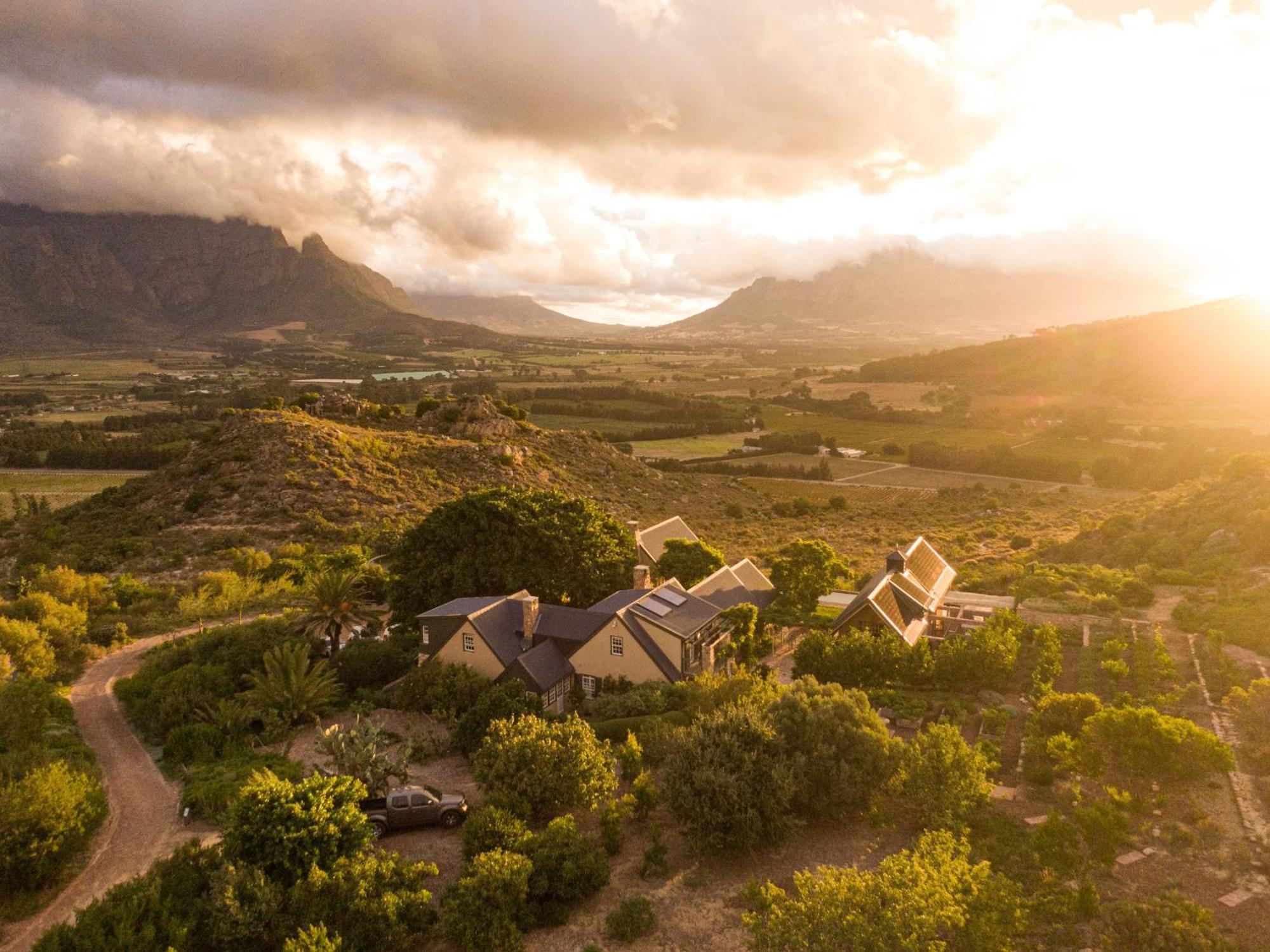 7 Koppies Bed & Breakfast Franschhoek Bagian luar foto